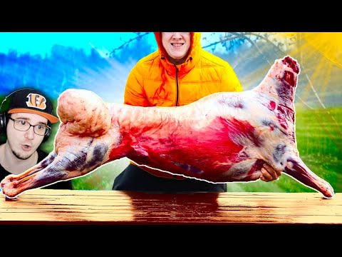 Видео: VANZAI ► IПРИГОТОВИЛИ ОГРОМНОГО БАРАНА ВЕСОМ 45 КИЛОГРАММ В ЯМЕ ( ВАНЗАЙ ) | Реакция