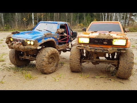 Видео: 40000 р. против 20000 р. ... Демон в МЕТАЛЛЕ против ПЛАСТИКОВОГО. CrossRC Demon SR4