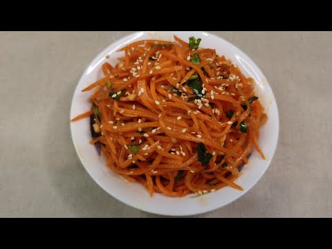 Видео: Морковь по корейски ( морковь чя)