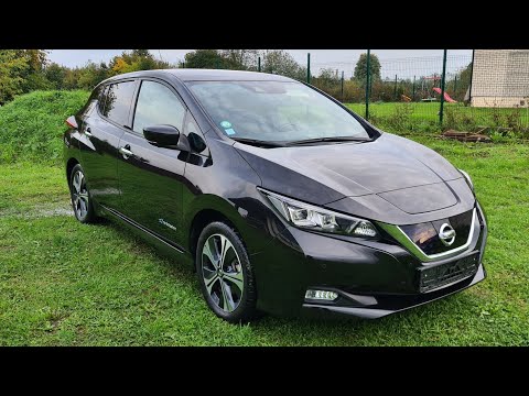 Видео: Nissan leaf ZE1 2019 40 kwh. Запаска!! Руccкий язык!! Большой дисплей!! И даже домкрат :)!! Tekna!!