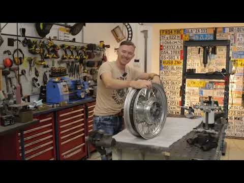 Видео: Мастерская Pit_Stop и Матвеев_ремонт мотоцикла абразивами ABRAFORM