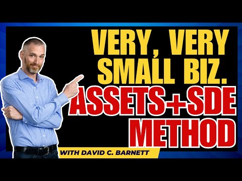 Видео: Очень малый бизнес. Метод оценки активов + SDE