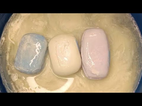 Видео: Asmr soaping soap, мыление с губкой+размокшее/пропитанное мыло #asmr #soap #like #асмрsoap #soaping 
