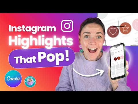 Видео: Дизайн обложки для Instagram Highlight в Canva | Ошибки, которые вы можете совершать (и как их ис...