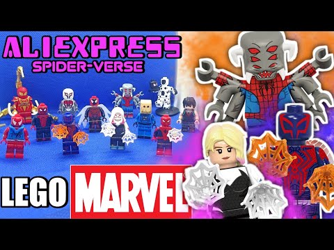 Видео: ЛЕГО ПАУТИНА ВСЕЛЕННЫХ с aliexpress▷LEGO MARVEL из Китая #8