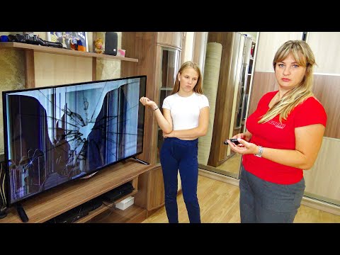 Видео: ГРИФЕРША РАЗБИЛА ТЕЛЕВИЗОР ЗА 70 000 РУБЛЕЙ В РЕАЛЬНОЙ ЖИЗНИ ИЗ-ЗА МАЙНКРАФТ!