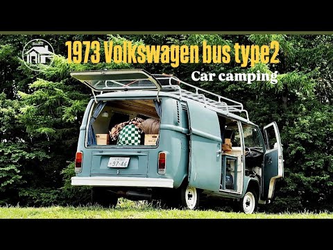 Видео: Ночь в фургоне Volkswagen Type 2 | И почему у меня клейкая лента на лице (расслабляющий ASMR)
