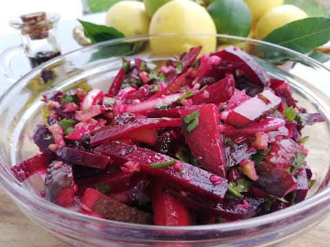 Видео: Салат,, Бархат '' из свёклы. 