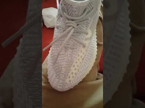 Видео: Adidas yeezy boost 350 static reflective. Как отличить паль.