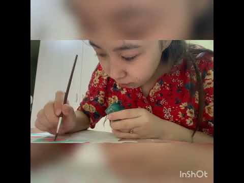 Видео: ,, Бояулар құпиясы,, Нағымова Томирис. ,, Ұлттық сәндік натюрморт,,