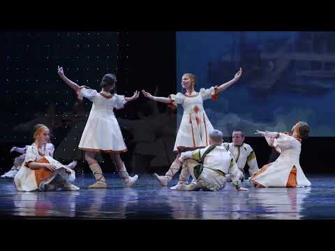 Видео: «Думы о граде Китеже», Образцовой ансамбль танца «Юный Ленинградец»