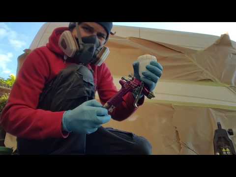 Видео: Покраска авто на улице