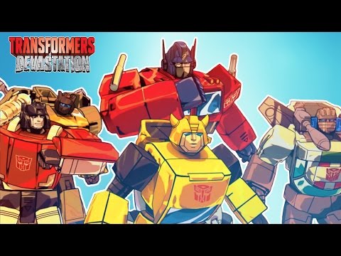 Видео: ТРАНСФОРМЕРЫ #10 Новая серия Игры про битву Роботов Transformers Devastation