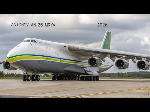 Видео: Возрождение легенды! Новый Антонов Ан-225 «Мрия» 2026 — гигант, вернувшийся в небо