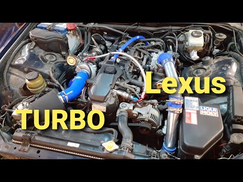 Видео: Lexus IS200 TURBO  Установка Турбины
