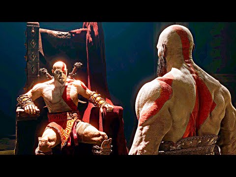 Видео: Кратос встречает МОЛОДОГО КРАТОСА в Вальхалле [Финал God of War Ragnarok Valhalla]