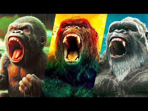 Видео: Все Формы Конга в Фильмах MonsterVerse