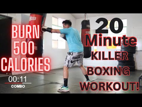 Видео: 20-МИНУТНАЯ ТРЕНИРОВКА ПО БОКСУ ДЛЯ НАЧИНАЮЩИХ