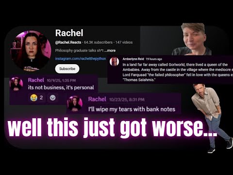 Видео: Давайте поговорим о ситуации с Рэйчел