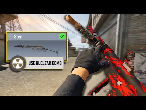 Видео: ПЕРВОЕ В МИРЕ ЯДЕРНОЕ ОРУЖИЕ С НОВЫМ STEN в COD Mobile!
