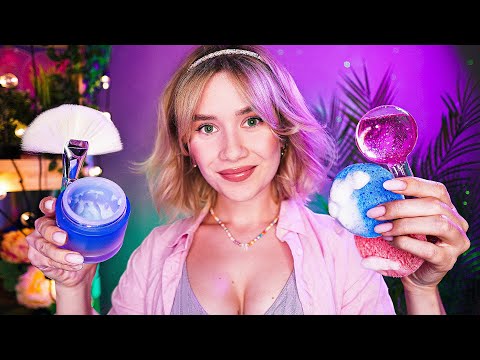 Видео: 🤤 АСМР Расслабляющий СПА МАССАЖ ЛИЦА, НО ТЫ УСНЕШЬ В ПЕРВЫЕ 5 МИНУТ 😴 asmr spa sleep massage
