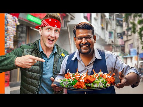 Видео: Китайская уличная еда в Индии! Божественные специи в Калькутте!
