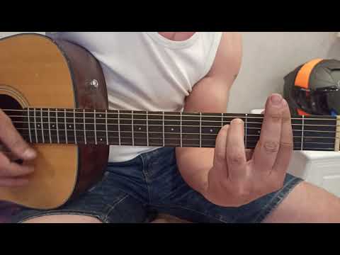 Видео: Оскар - Между Мной и Тобой,на гитаре. Ритм ( перезаливка)