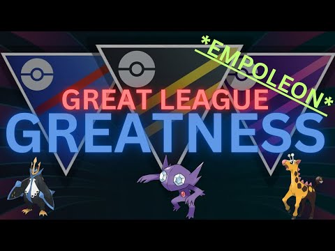 Видео: Команда Great League Empoleon SHADOW Sableye Girafarig — это ВЕЛИЧИЕ в PokemonGo!