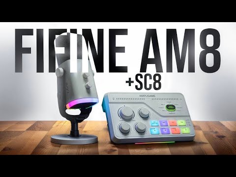 Видео: Обзор Fifine AM8 + SC8 - идеальный старт для стримера за 10 тысяч рублей?