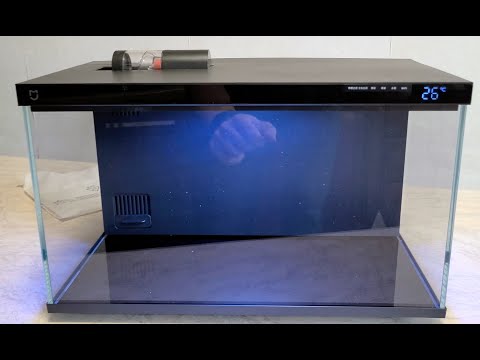 Видео: Умный аквариум Xiaomi Mijia Smart Fish Tank MYG100 - распаковка и краткий обзор