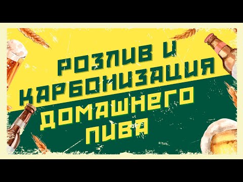 Видео: Розлив и карбонизация домашнего пива 🍺