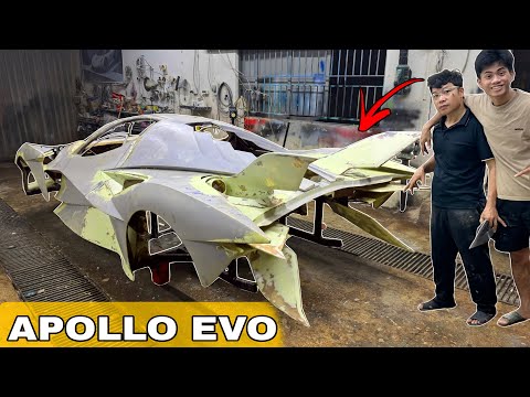 Видео: Соберите суперкар Apollo Evo дома | Специальная отделка задней части