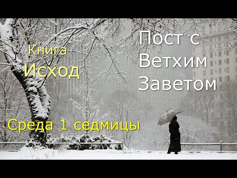 Видео: Великий пост с Ветхим Заветом. 1 седмица. Среда