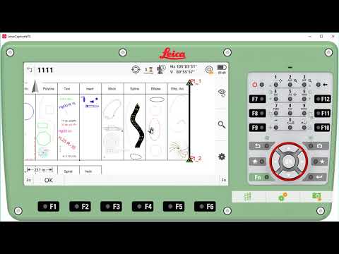 Видео: проекты работа с DXF в полевом ПО Leica Captivate