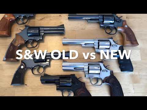 Видео: Smith & Wesson: старое против нового. Делают ли их так же, как раньше?