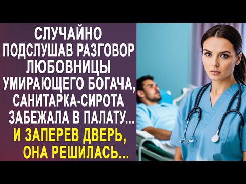 Видео: Случайно подслушав разговор любовницы богача, санитарка забежала в палату. И заперев дверь...