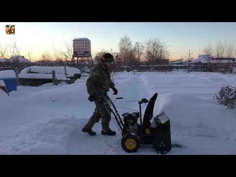 Видео: Снегоуборщик CHAMPION ST661 рулит❗