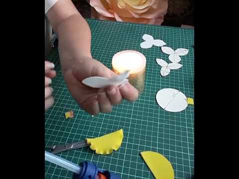 Видео: МК "Нарцис" из фоамирана без молдов