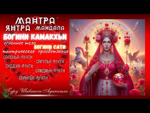 Видео: Мантра, янтра, мандала Богини Камакхьи огненное тело Богини Сати, тантрическое  просветление