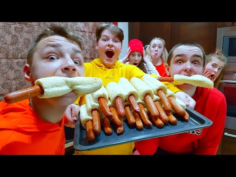 Видео: Боби СОЖРАЛ ВСЕ ХОТ-ДОГИ!!! ОСТАЛИСЬ ГОЛОДНЫМИ!