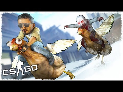 Видео: ПЕТУШОК vs МАНЬЯК В CS:GO!!! (ЗОМБИ В КС:ГО)