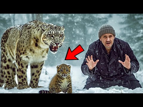 Видео: СНЕЖНЫЙ БАРС ПРИШЁЛ ЗА ПОМОЩЬЮ К ДЕДУШКЕ — ИСТОРИЯ, КОТОРАЯ РАСТОПИТ СЕРДЦЕ!