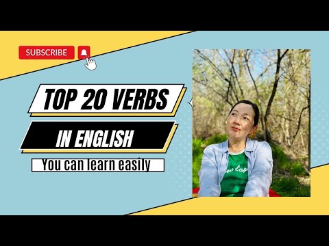 Видео: ТОP 20 VERBS//you can learn easily//ағылшын тілінде ең көп кездесетін 20 етістік