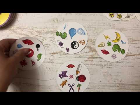 Видео: Настольная игра Доббль (Dobble или Spot It!). Идеи подарка на Новый год