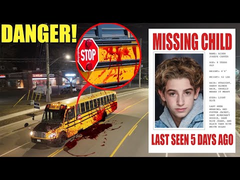 Видео: МЫ НАШЛИ ПРОПАВШЕГО РЕБЕНКА В КРОВАВОМ ШКОЛЬНОМ АВТОБУСЕ!