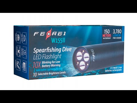 Видео: Честный обзор Ferei 155-2 год эксплуатации -есть что сказать;)) подводный фонарь подводная охота 23