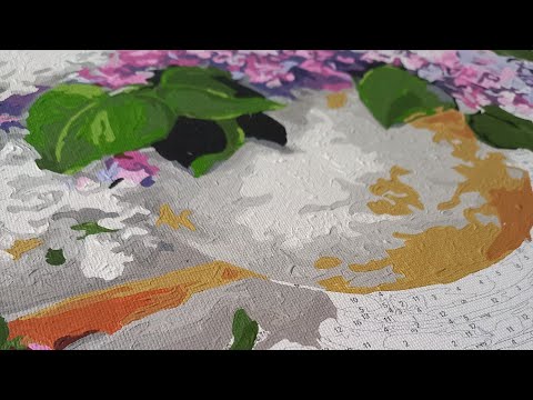 Видео: Картины по номерам и мозаика. Влог 4