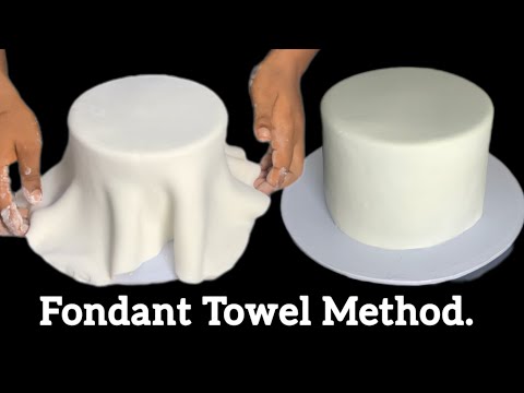 Видео: Как покрыть круглый торт мастикой | Как покрыть круглый торт мастикой.