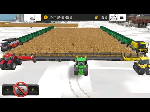 Видео: Зимний игровой процесс FS 18 с многопользовательским режимом — Farming Simulator 18, покадровая у...