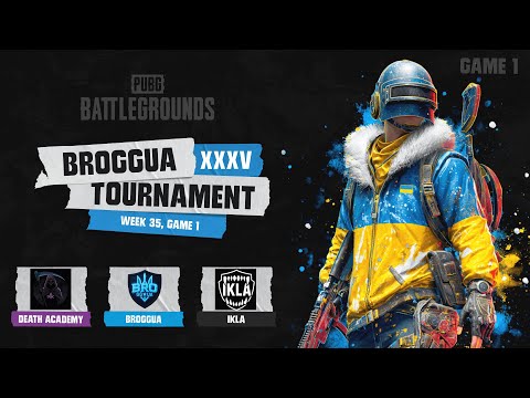 Видео: 🔥 Турнір BROGGUA XXXV: “Be Happy” | 1 карта Erangel | BrozoraTV & mclay | PUBG Українською